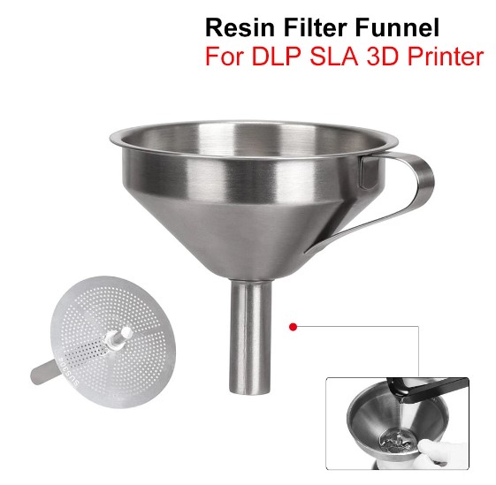 Resin Art Machine - Funil de filtro de resina para