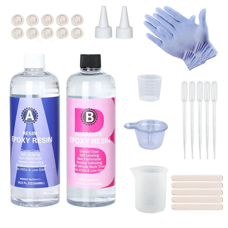 Resin Art Ratio - Kit Resina Epóxi claro para Fundição