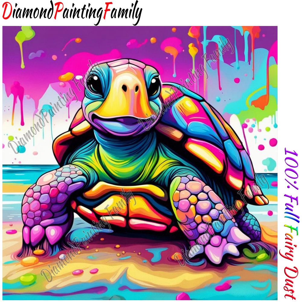 Resin Art Kit - Pintura diamante família completa fada poeira