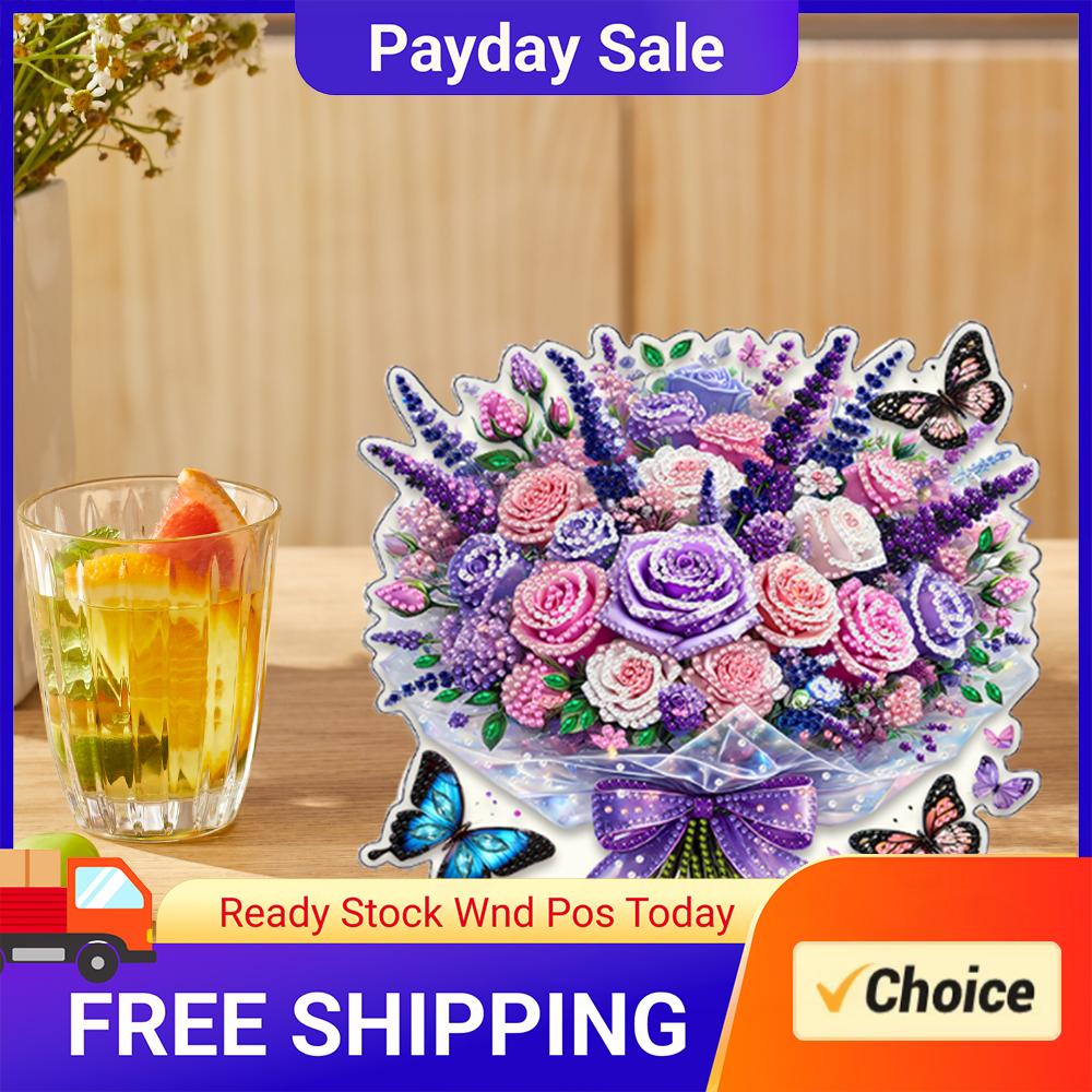 Resin Art Table Top - Kit de Pintura Diamante 2D em