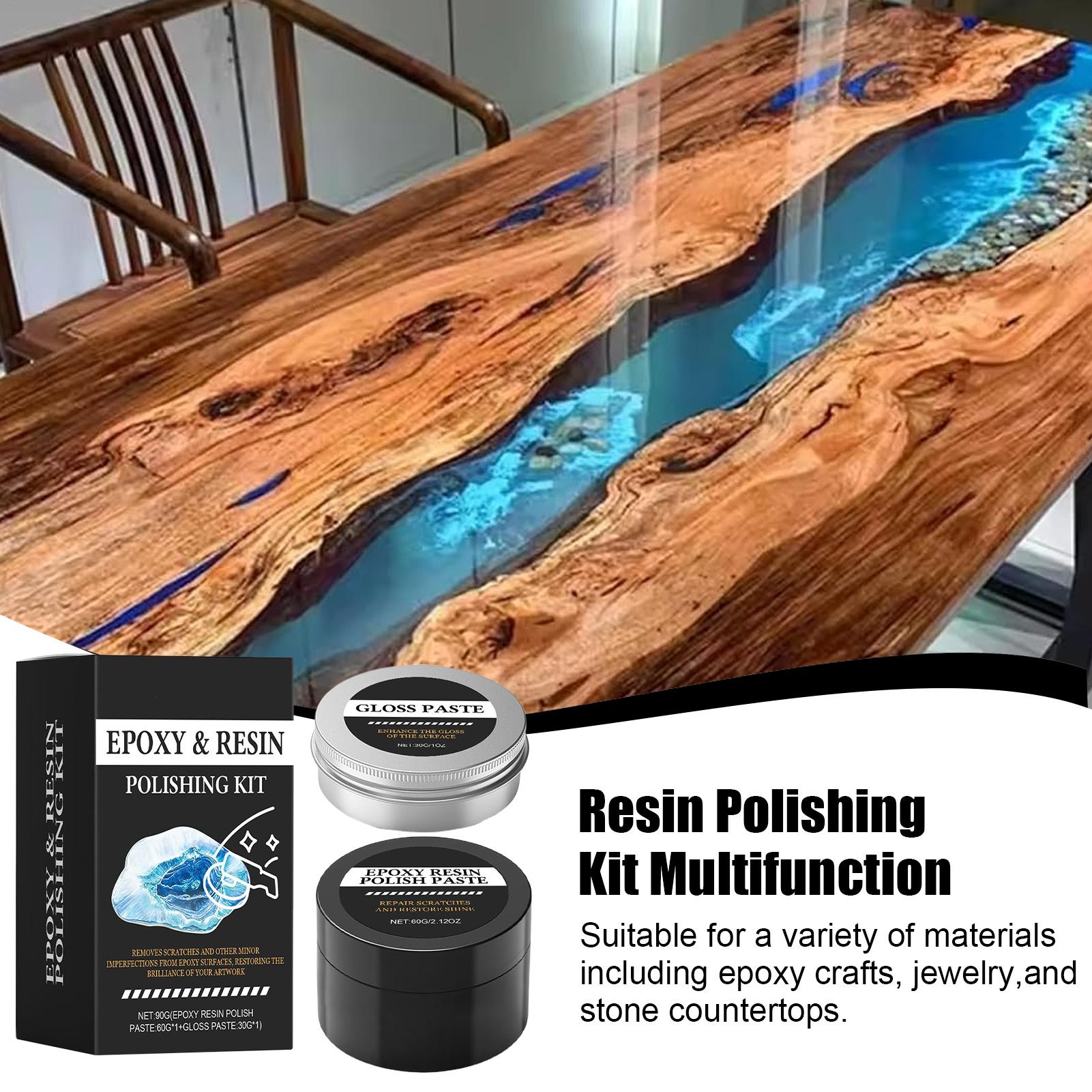 Resin Art Kit - Kit de Polimento para Resina Epóxi