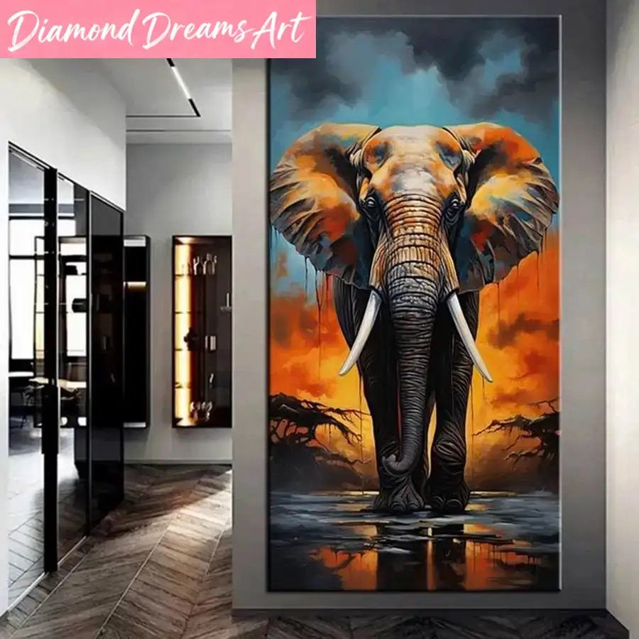 Resin Art Images - Pinturas de Diamante DIY Sem Moldura,