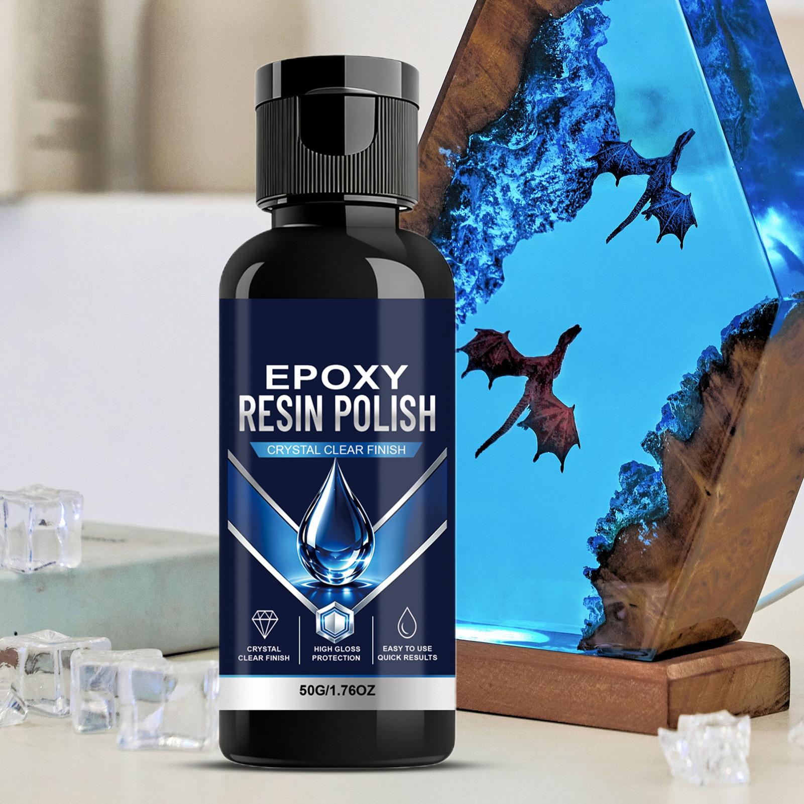 Resin Art Table Top - Líquido Restaurador de Resina Epóxi, Composto