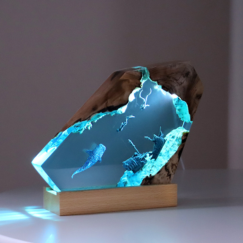 Resin Art Table Top - Novo criativo interior quarto mesa de