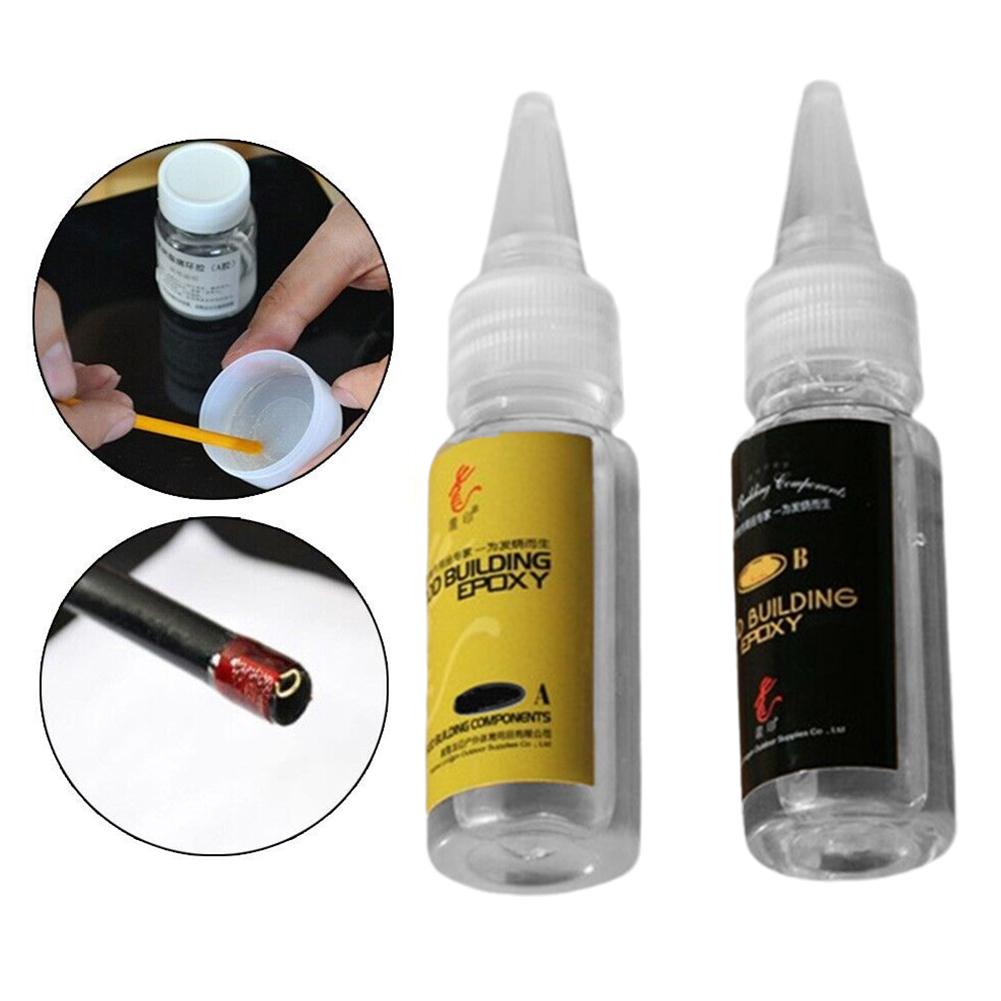 Epoxy Resin Ab - 2 pçs vara de pesca cola