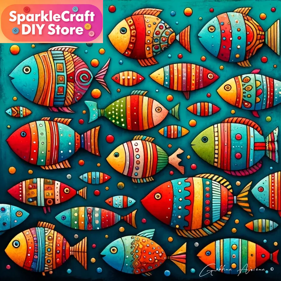 Resin Art Kit - Kit de Pintura Diamante 5D Escolha