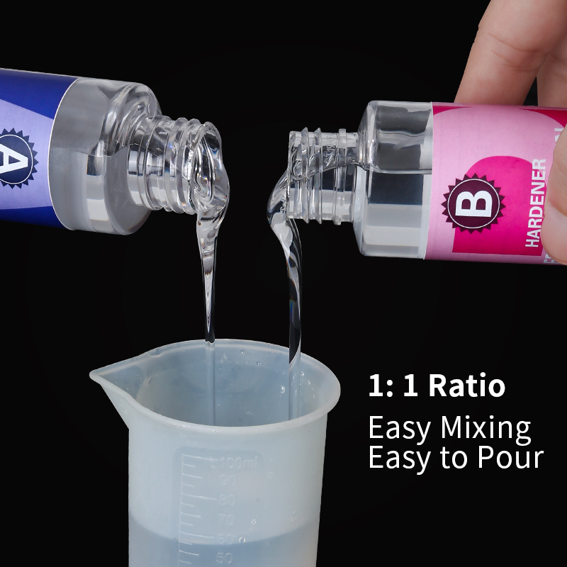 Kit de resina epóxi 100g, 1:1  - Resin Art Ratio avaliação e preço