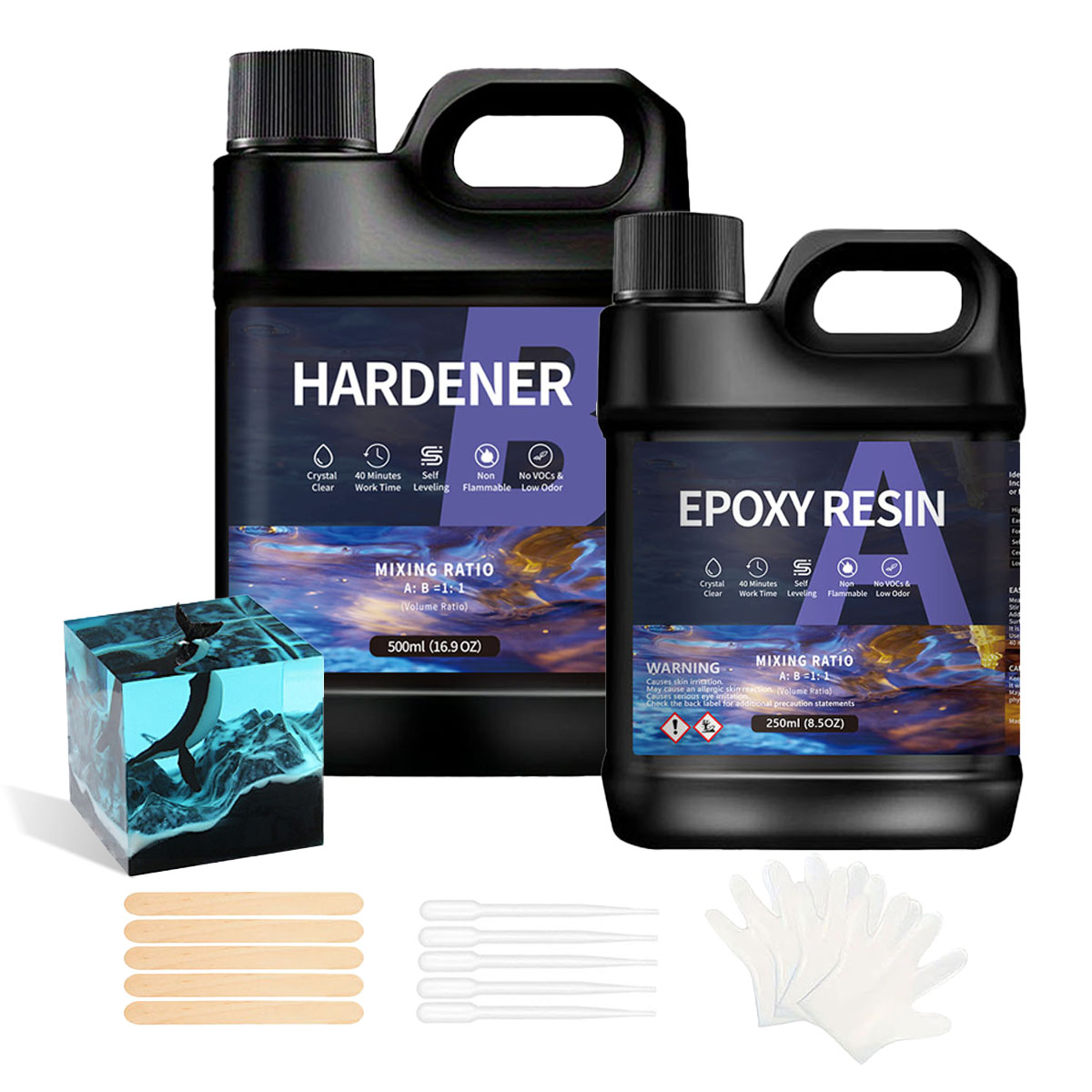 Kit Profissional de Resina Epó - Resin Art Ratio avaliação e preço