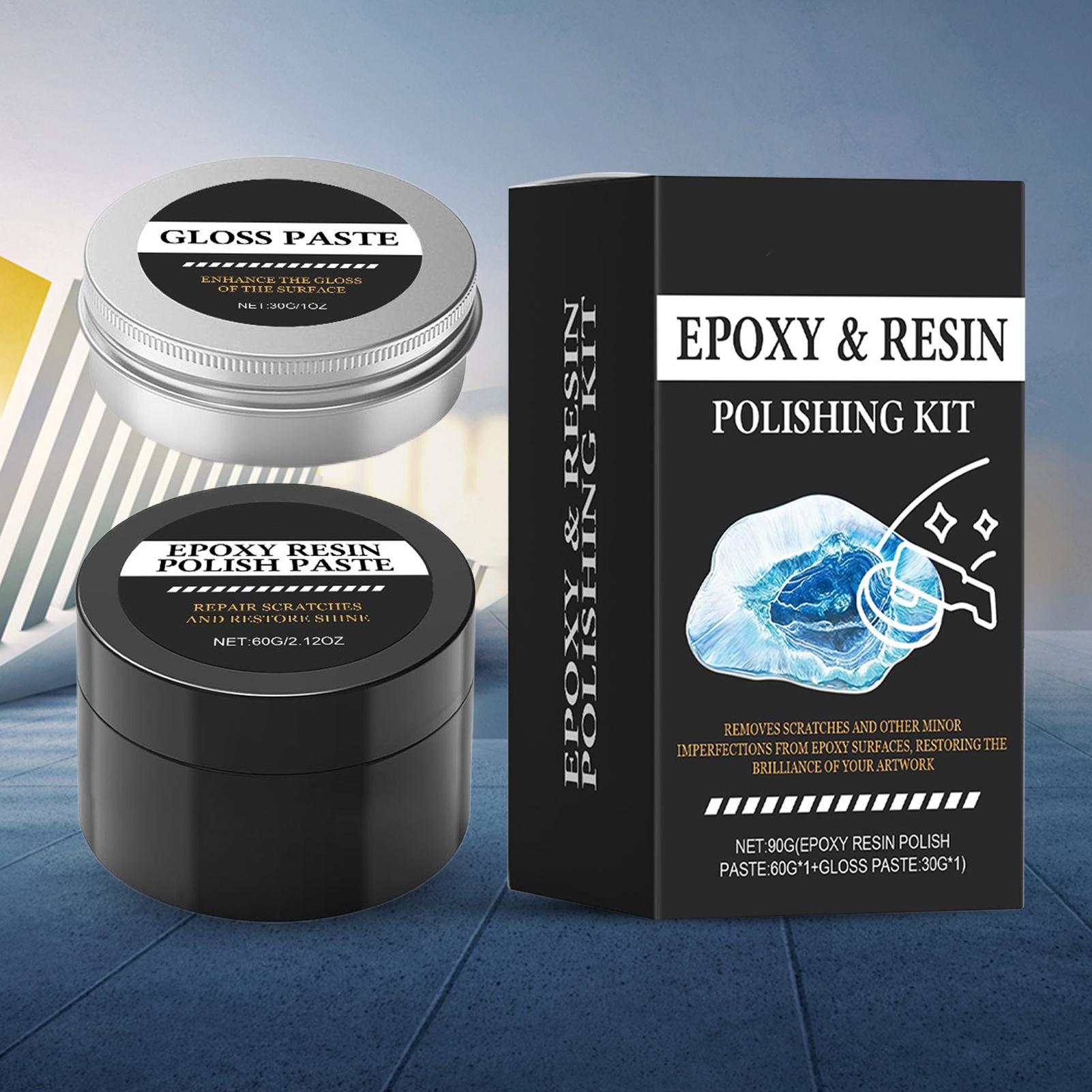 Resina epóxi pasta de poliment - Resin Art Kit avaliação e preço