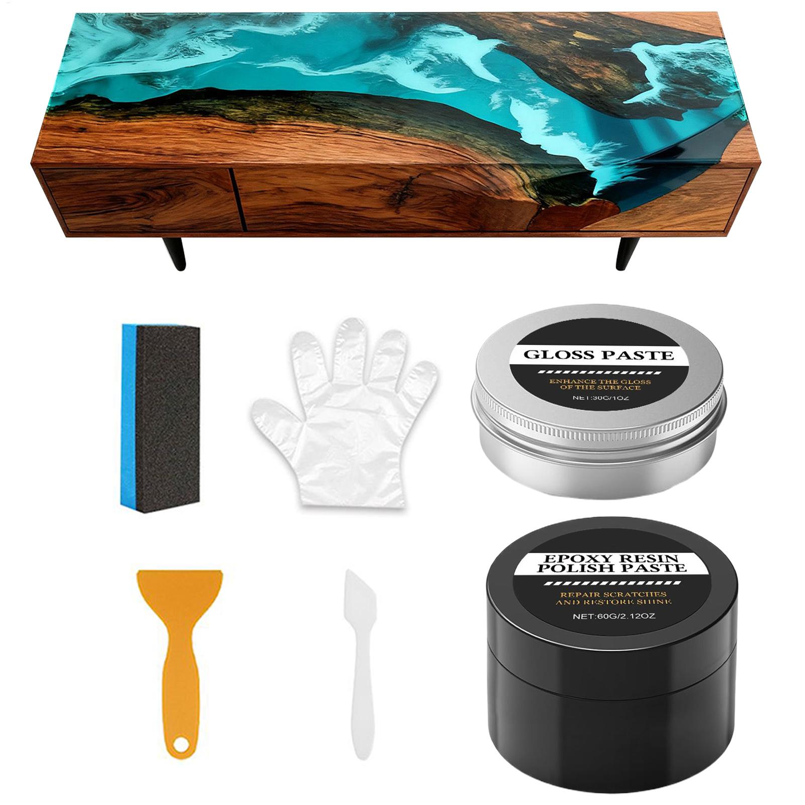 Resina epóxi pasta de poliment - Resin Art Kit avaliação e preço