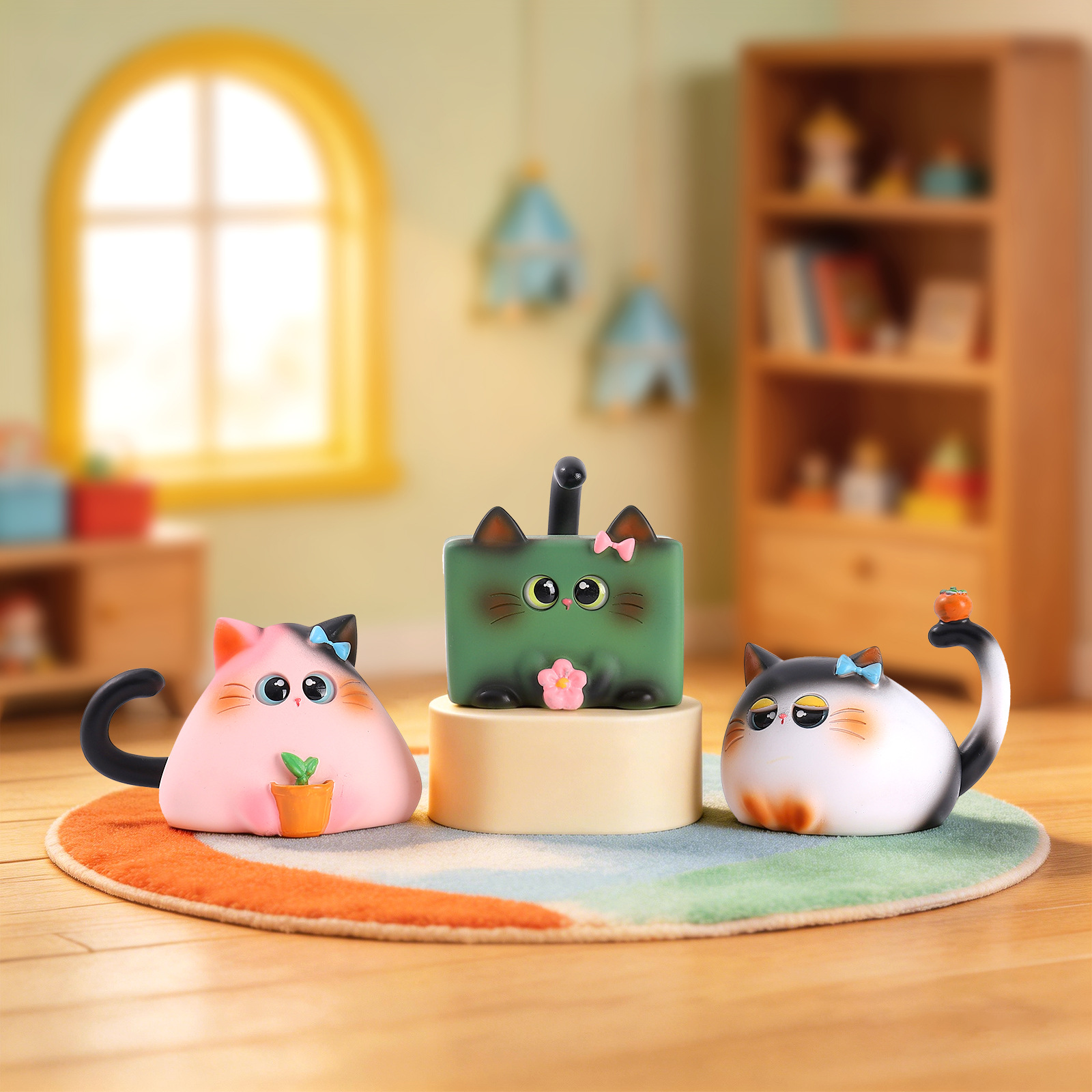 Figurinha de Gato em Caixa Sur - Resin Art Table avaliação e preço