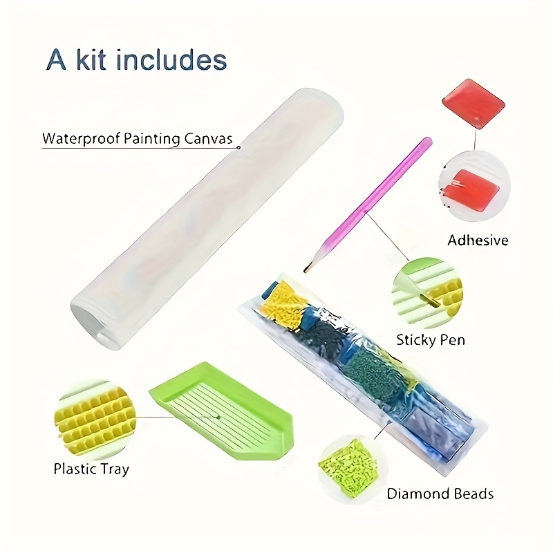 Kit de Pintura com Diamantes,  - Resin Art Kit avaliação e preço