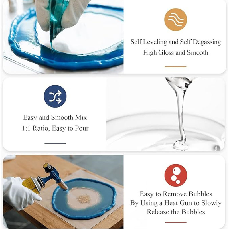 Kit Resina Epóxi Crystal Clear - Resin Art Table Top avaliação e preço