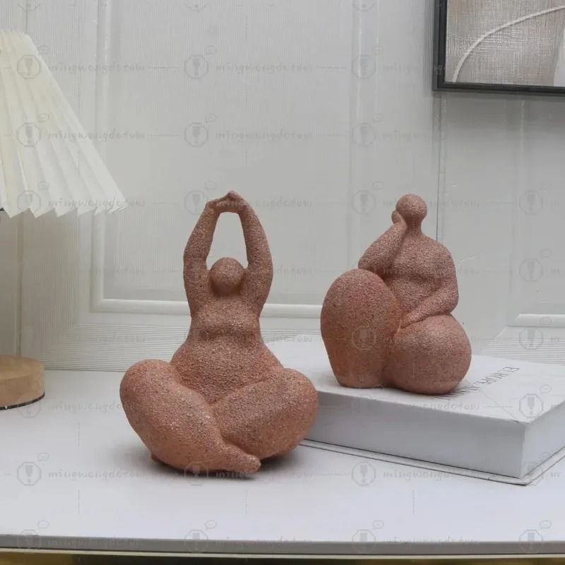 Estátua Abstrata de Mulher Gor - Resin Art Table Top avaliação e preço