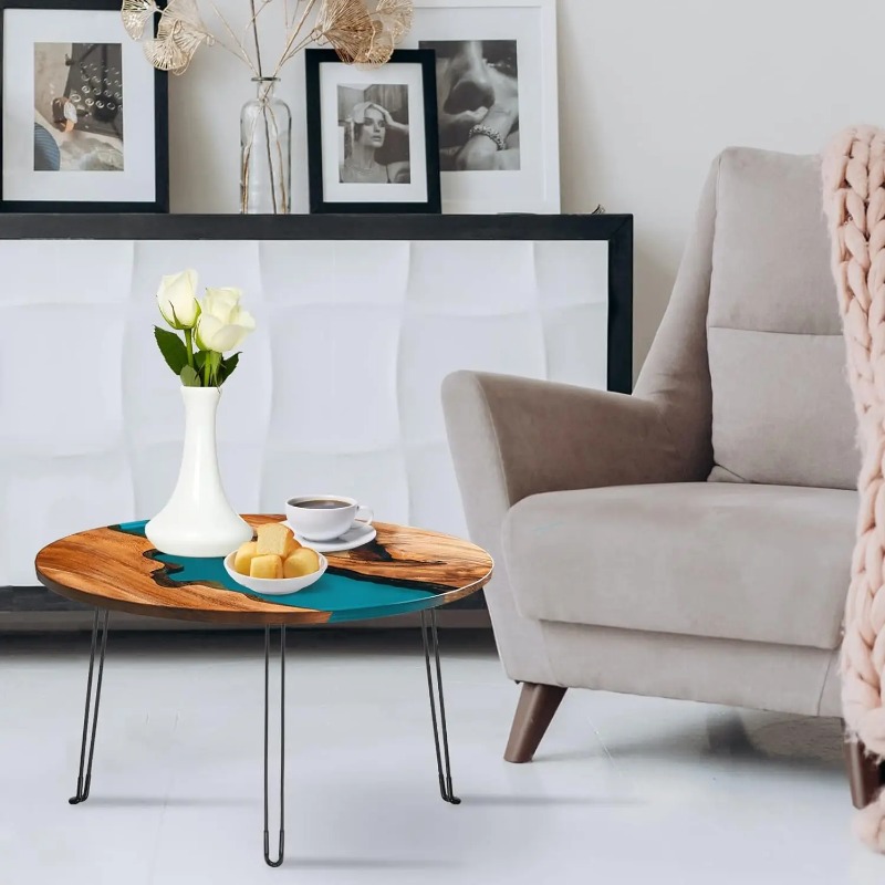 Moldes de Resina Epóxi Redondo - Resin Art Table avaliação e preço