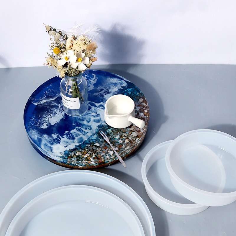 Moldes de Resina Epóxi Redondo - Resin Art Table avaliação e preço