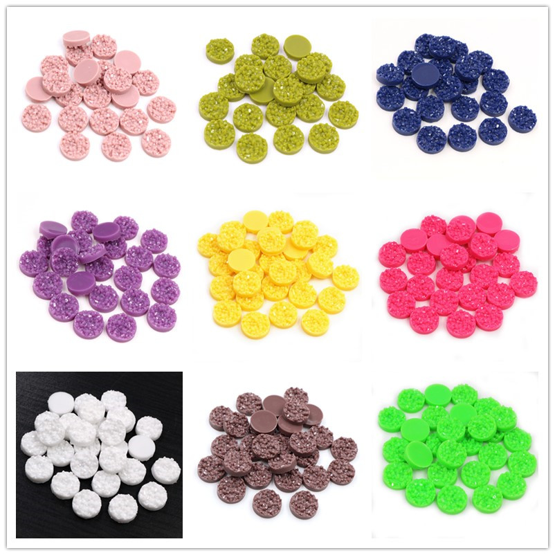 40 peças cabochões druzy de re - Resin Art Box avaliação e preço