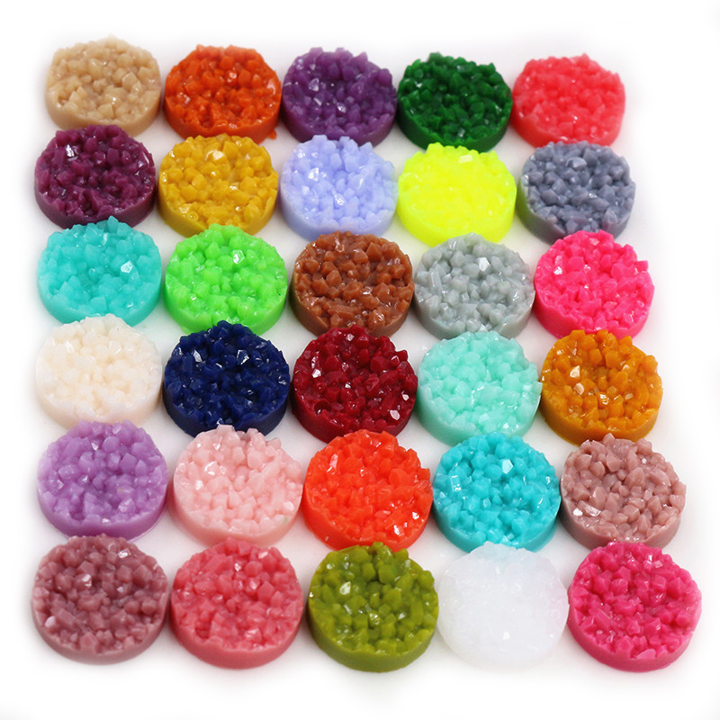 40 peças cabochões druzy de re - Resin Art Box avaliação e preço