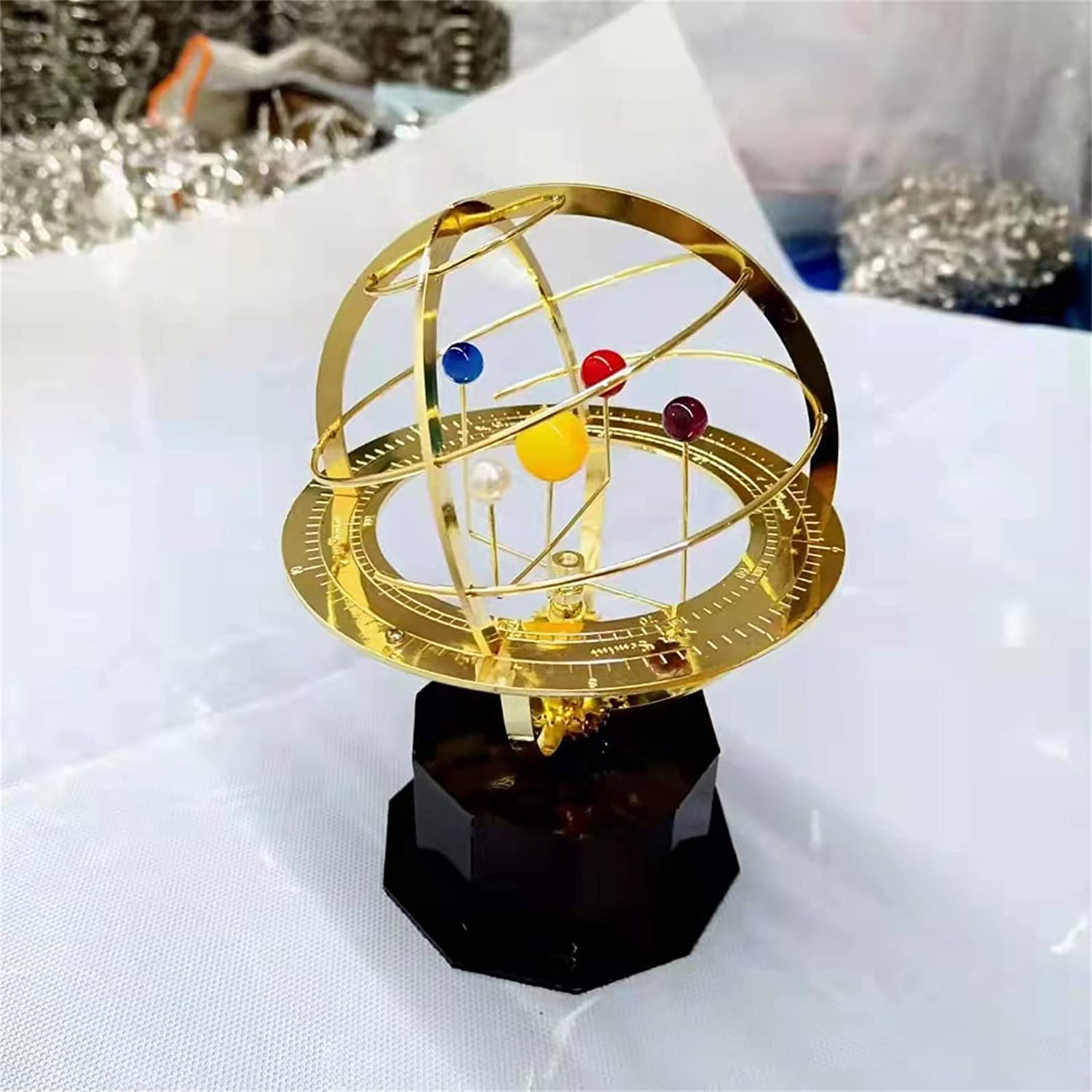 Ornamento Metálico do Sistema  - Resin Art Table Top avaliação e preço
