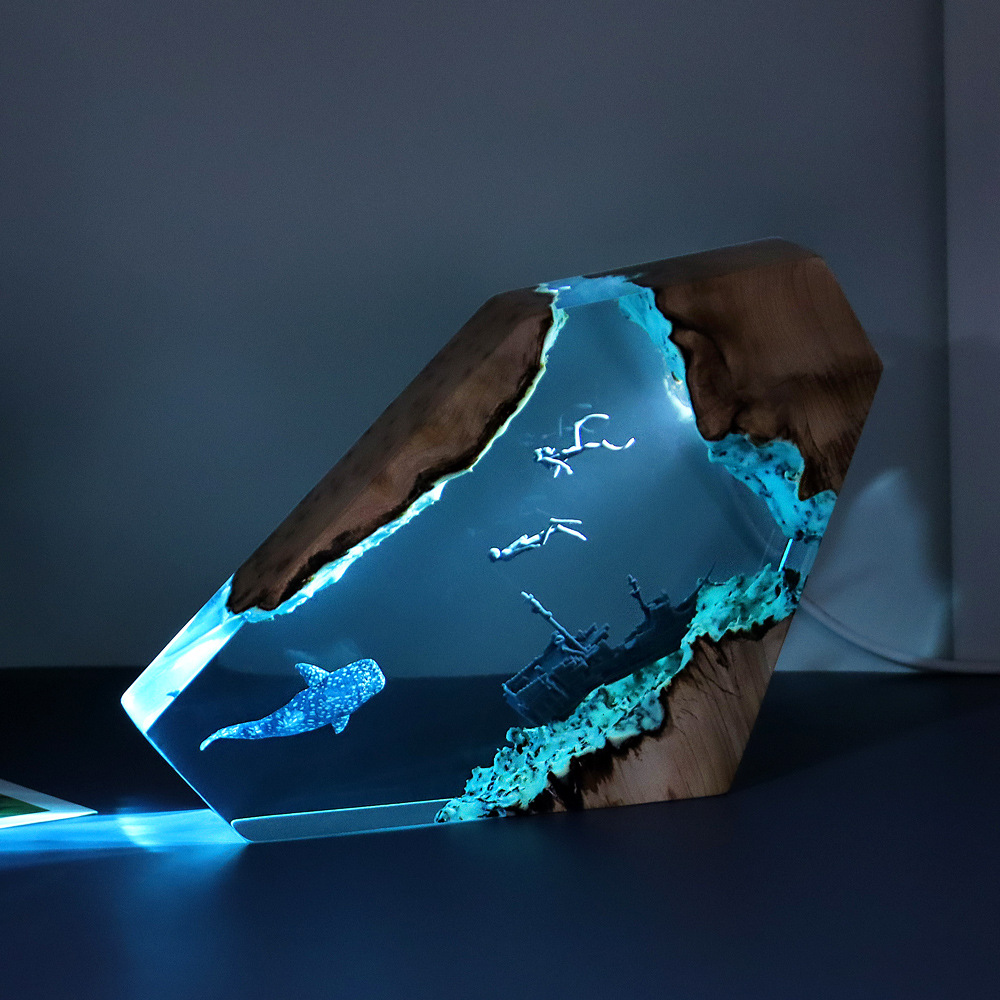 Novo criativo interior quarto  - Resin Art Table Top avaliação e preço