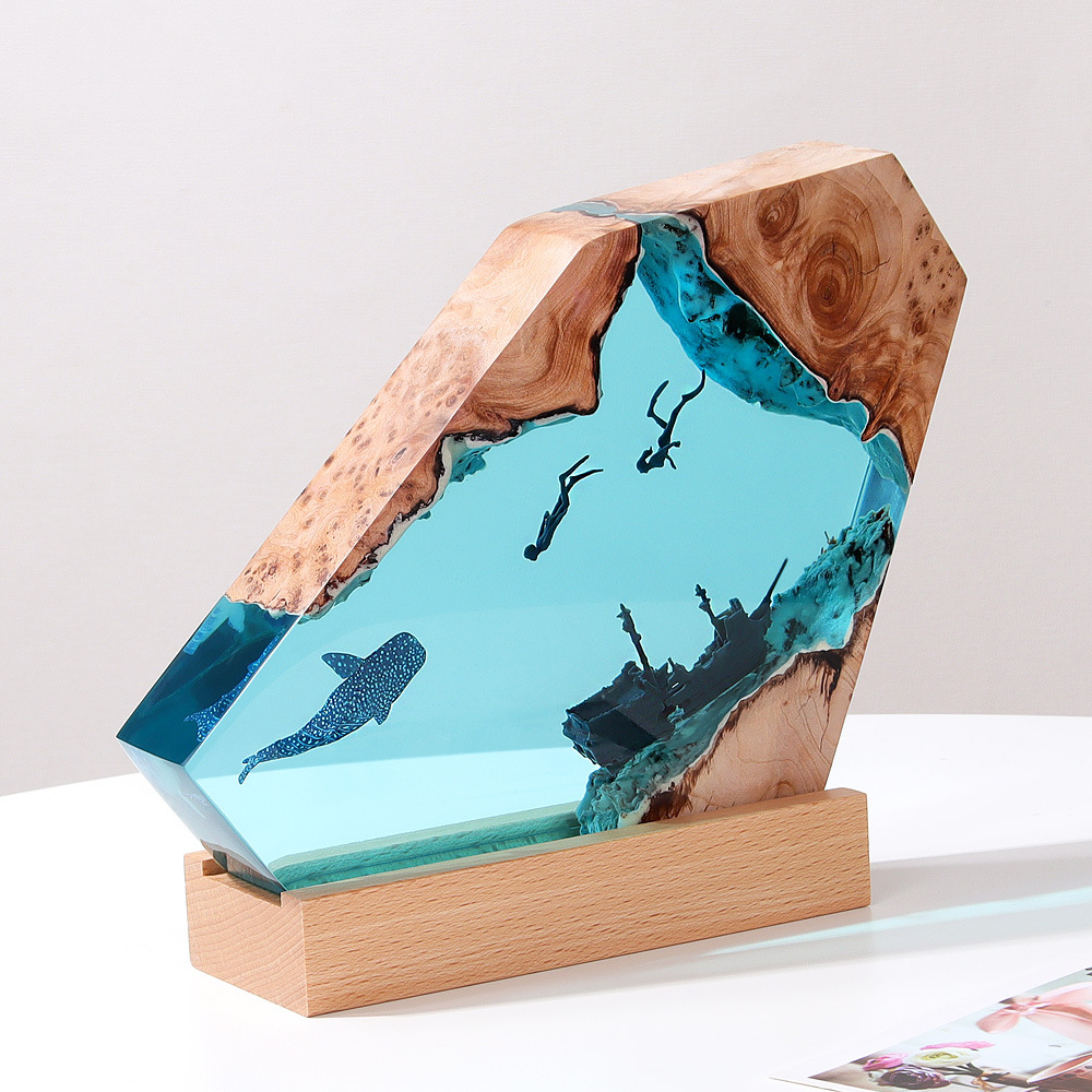 Novo criativo interior quarto  - Resin Art Table Top avaliação e preço
