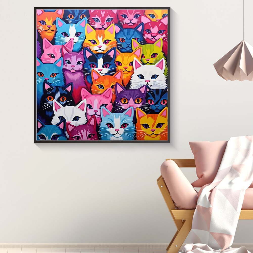 Pintura diamante família color - Resin Art Kit avaliação e preço