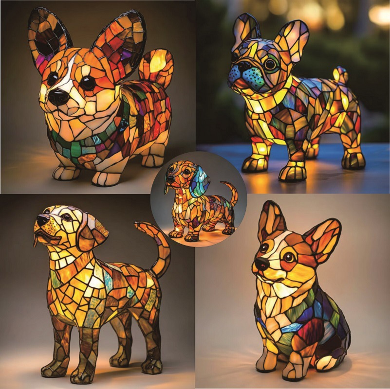 Led 3d bonito corgi/bug/gato m - Resin Art Table Top avaliação e preço