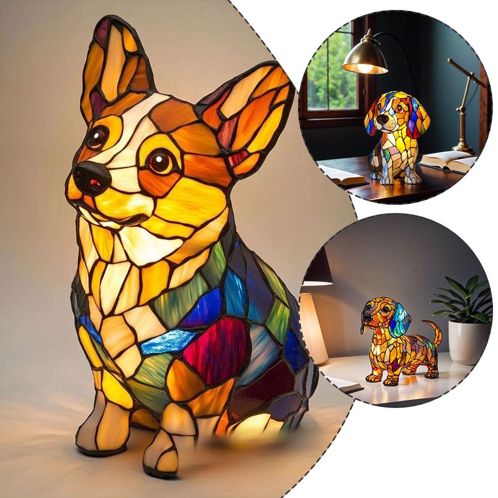 Led 3d bonito corgi/bug/gato m - Resin Art Table Top avaliação e preço