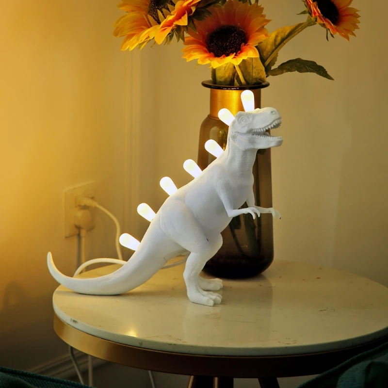 Nordic dinossauro resina led c - Resin Art Table avaliação e preço