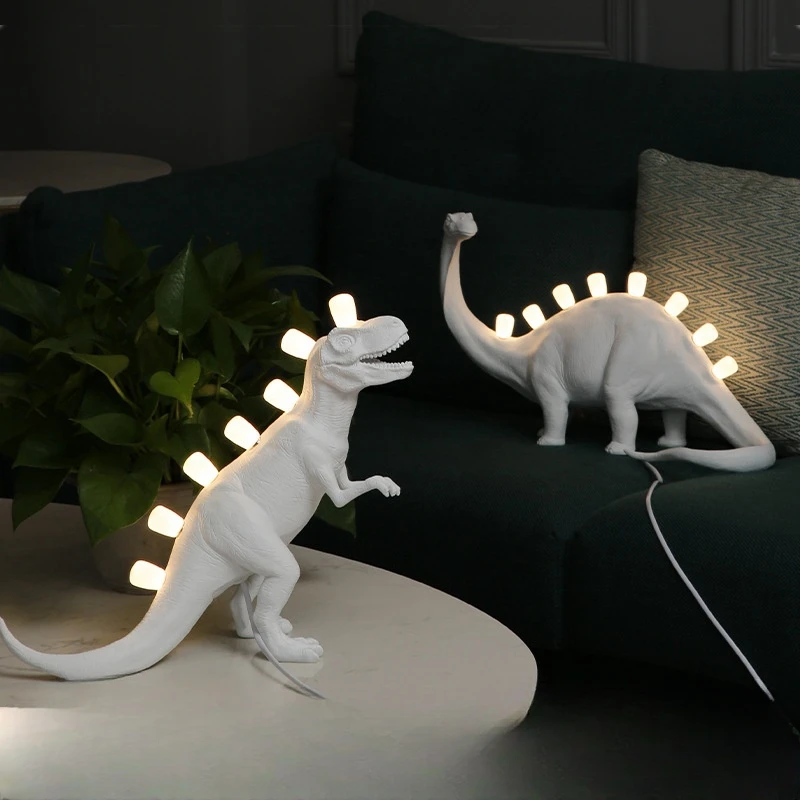 Nordic dinossauro resina led c - Resin Art Table avaliação e preço
