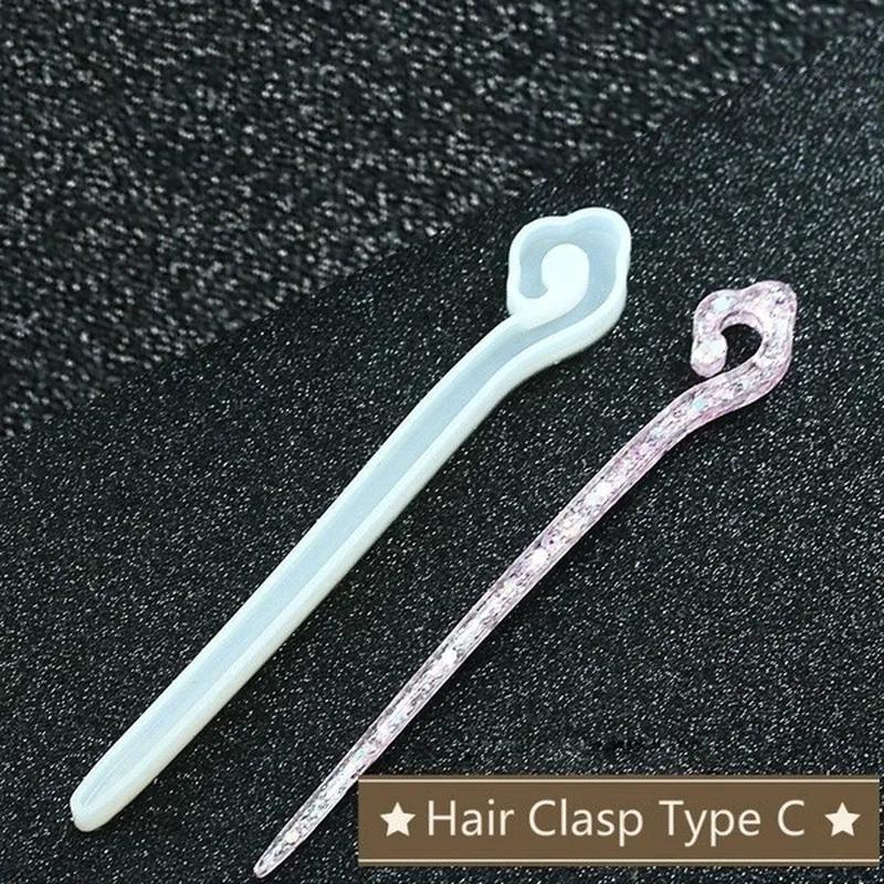 Novo transparente hairpin sili - Resin Art Box avaliação e preço