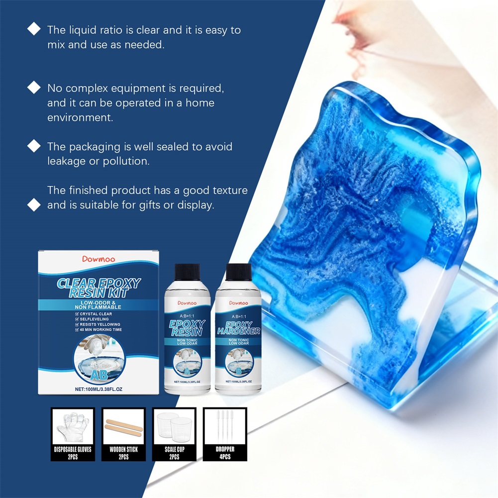 Resina epóxi transparente para - Resin Art Ratio avaliação e preço