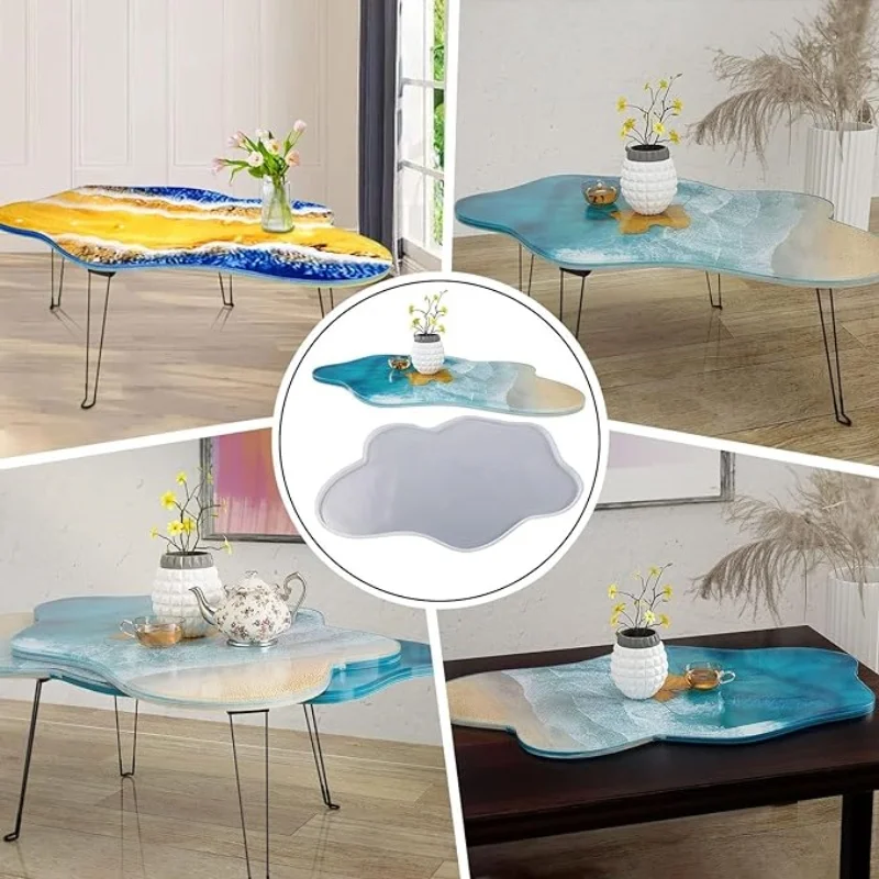 Molde de mesa de resina grande - Resin Art Table avaliação e preço