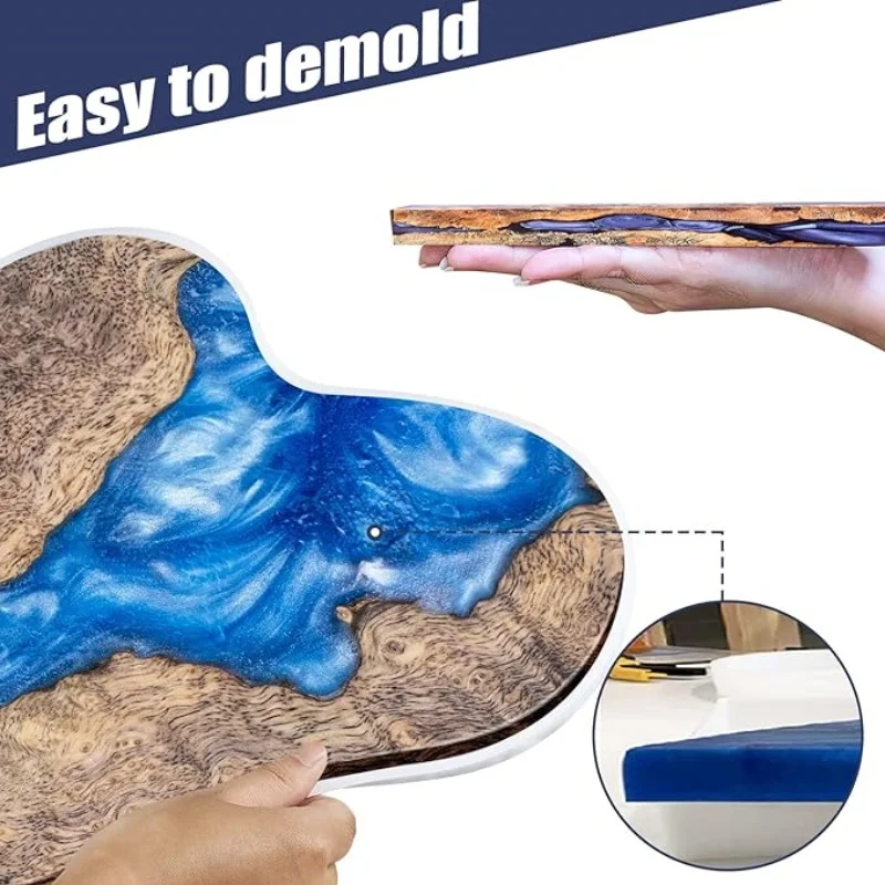 Molde de mesa de resina grande - Resin Art Table avaliação e preço
