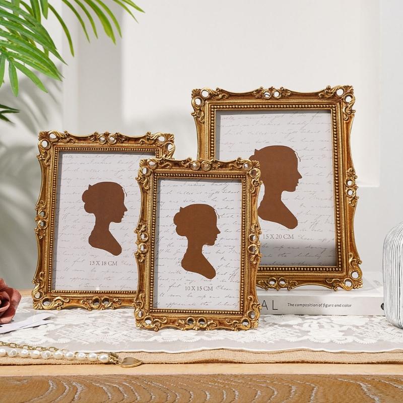 Moldura retrô, mini moldura or - Resin Art Table Top avaliação e preço