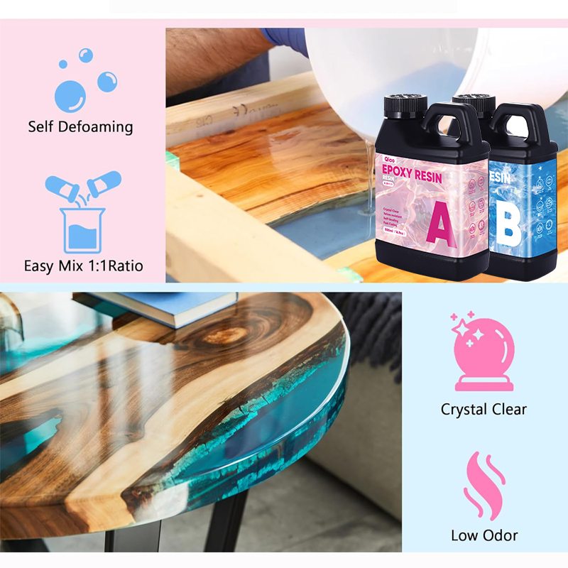 Kit de Resina Epóxi Cristalina - Resin Art Table avaliação e preço