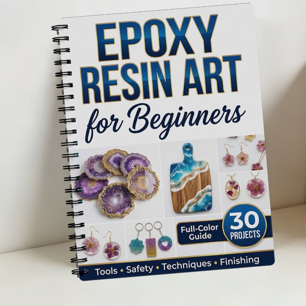 Manual Ilustrado de Arte com R - Resin Art Tutorial avaliação e preço
