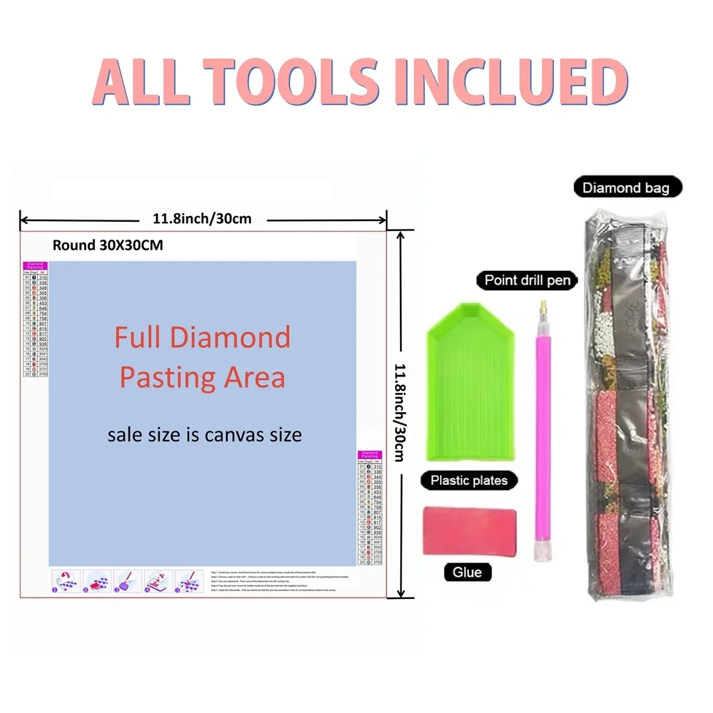 Kit de Pintura Diamante 5D Esc - Resin Art Kit avaliação e preço
