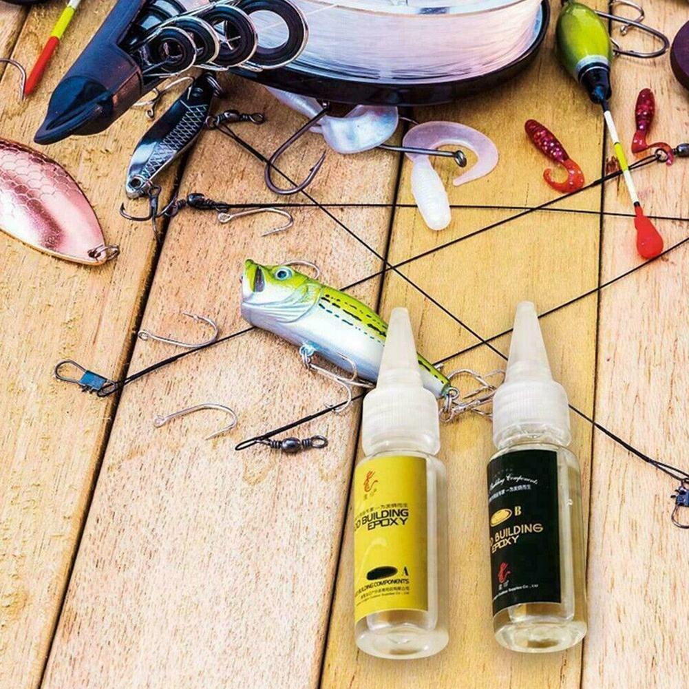 2 pçs diy ferramenta de pesca  - Epoxy Resin Ab avaliação e preço