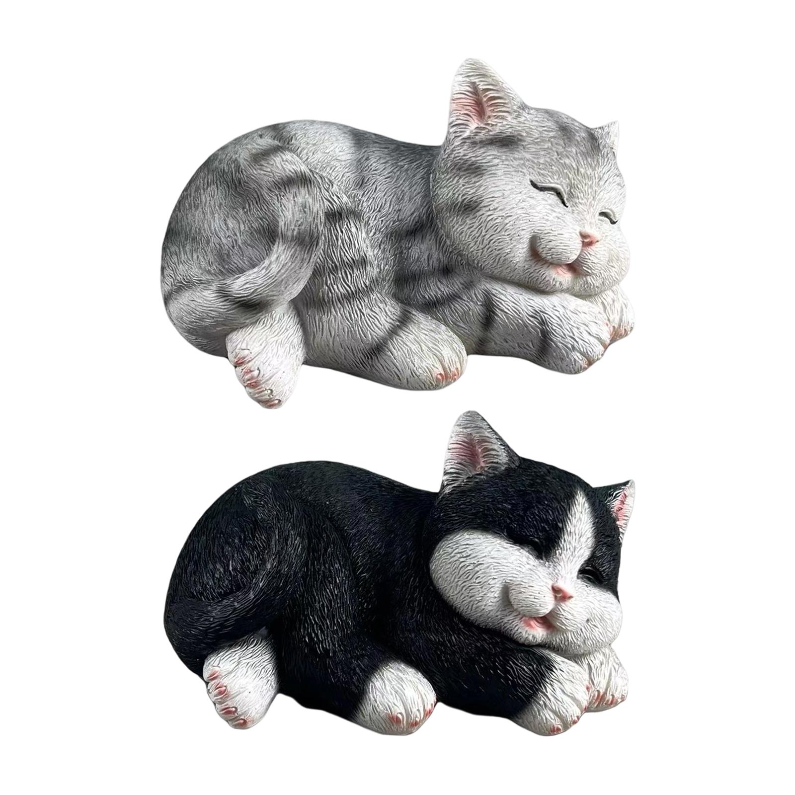 Estátua de Gato para Jardim, A - Resin Art Table avaliação e preço